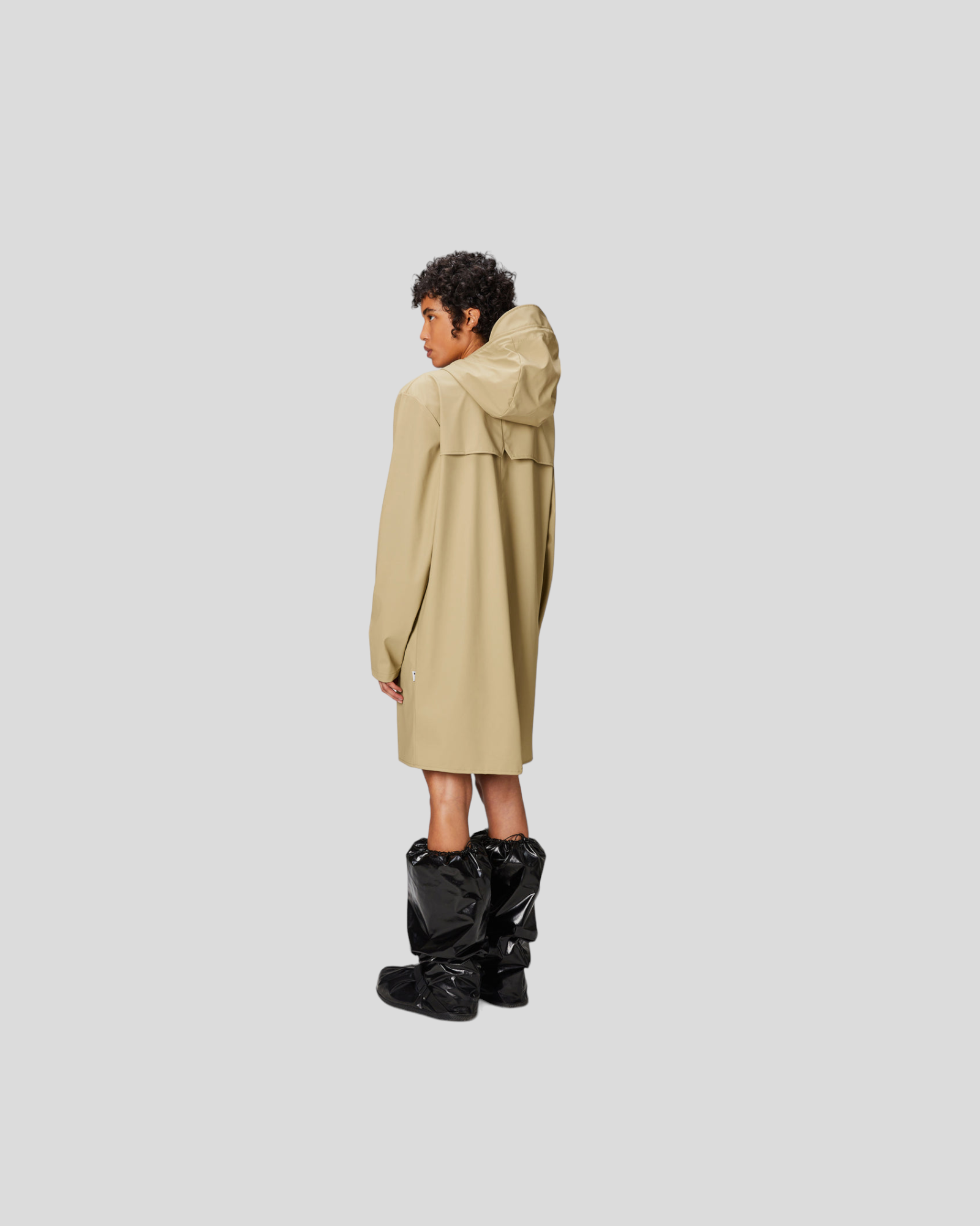 Rains || Long Jacket W3 - Sand Rains