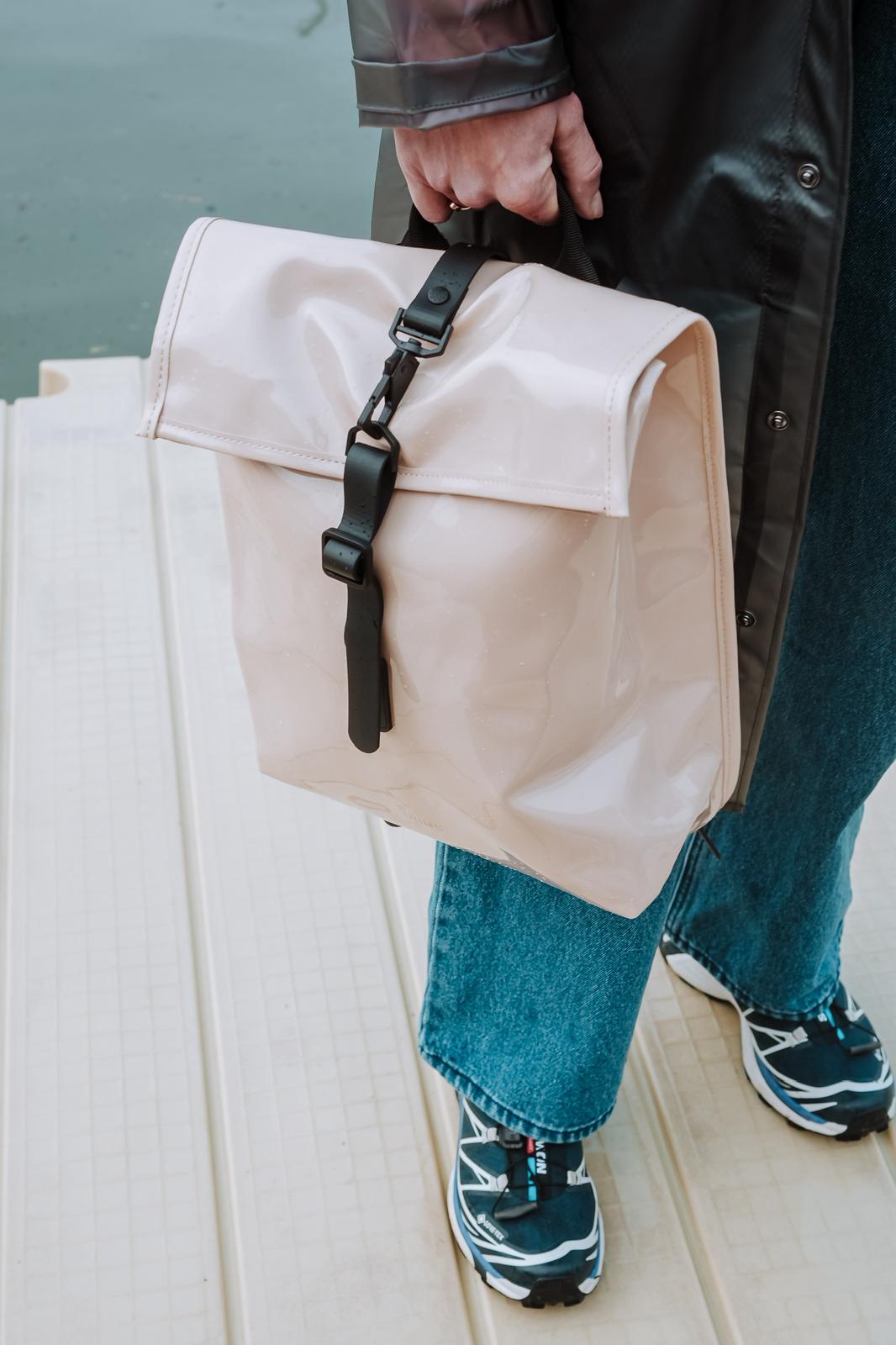 Rains || Rolltop Rucksack Mini - Shore Rains