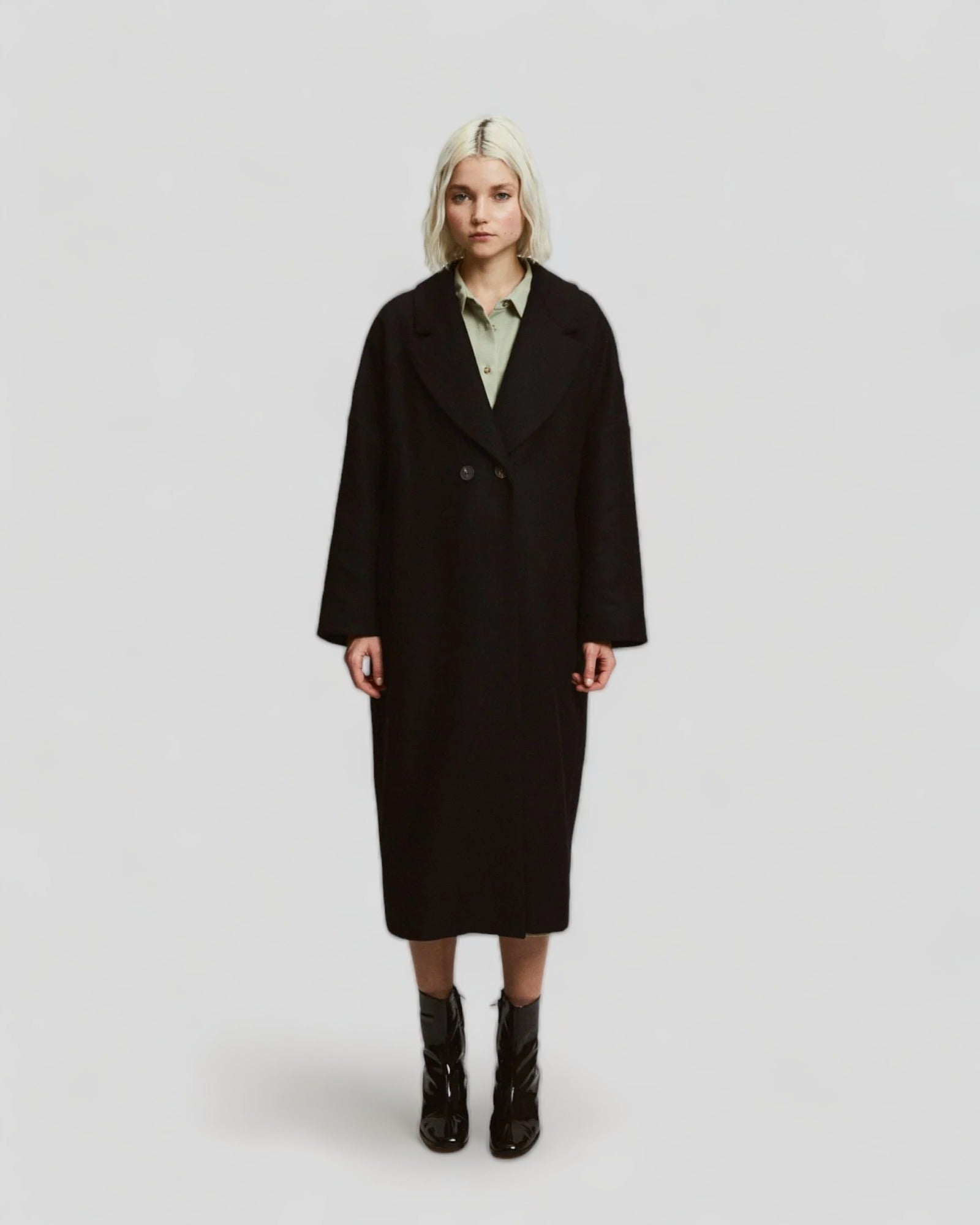Rita Row || Cedar Manteau - Black Rita Row