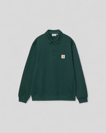 Carhartt || Polo Sweat - Dark Fir - M’ Carhartt