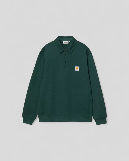 Carhartt || Polo Sweat - Dark Fir - M’ Carhartt