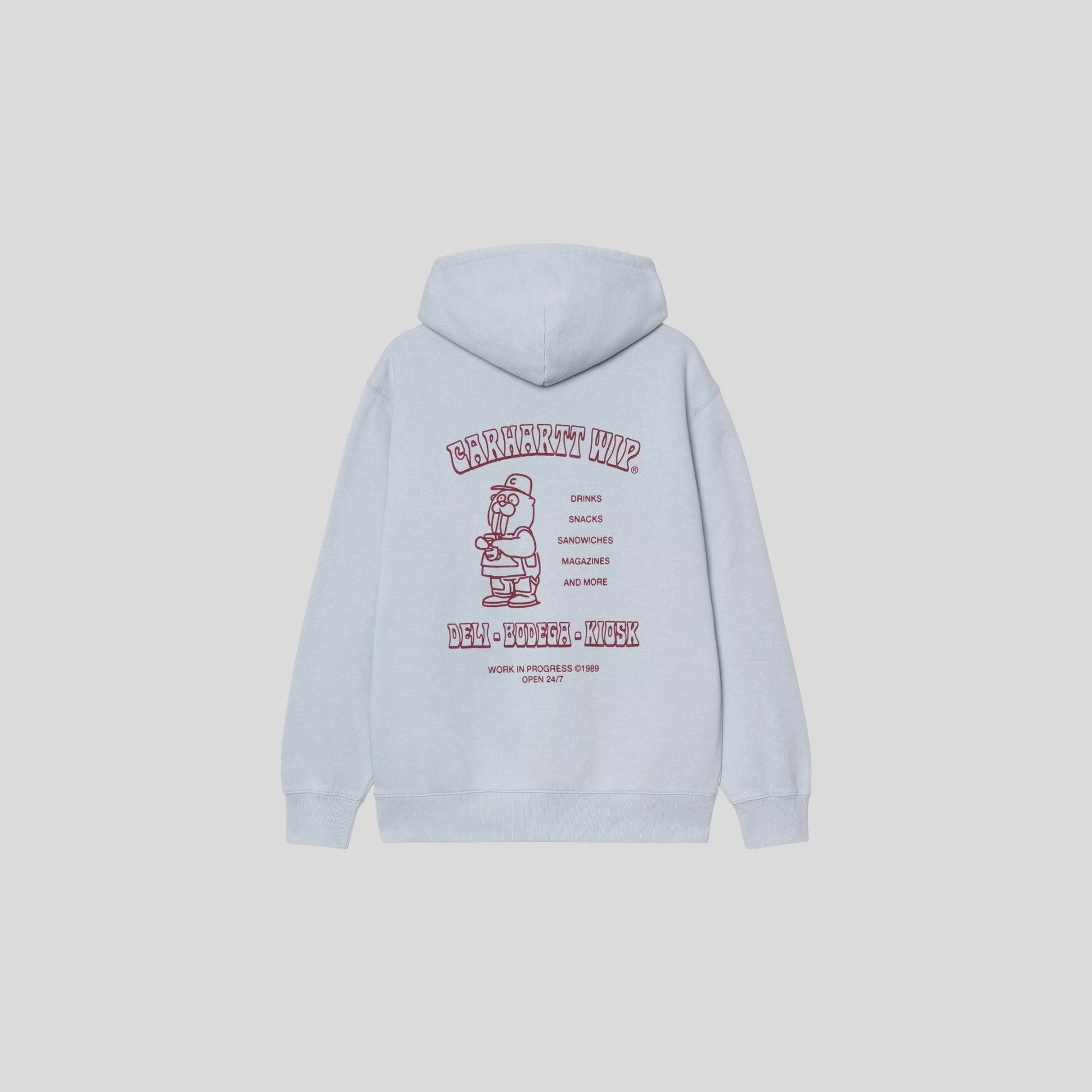 Carhartt || Hooded Sandwich Sweat - Ash Heather - M’ Carhartt