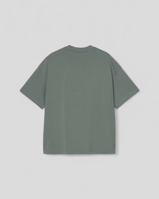 Carhartt || S/S Signature Script T-Shirt - Silver Pine / Jupiter - M' Carhartt