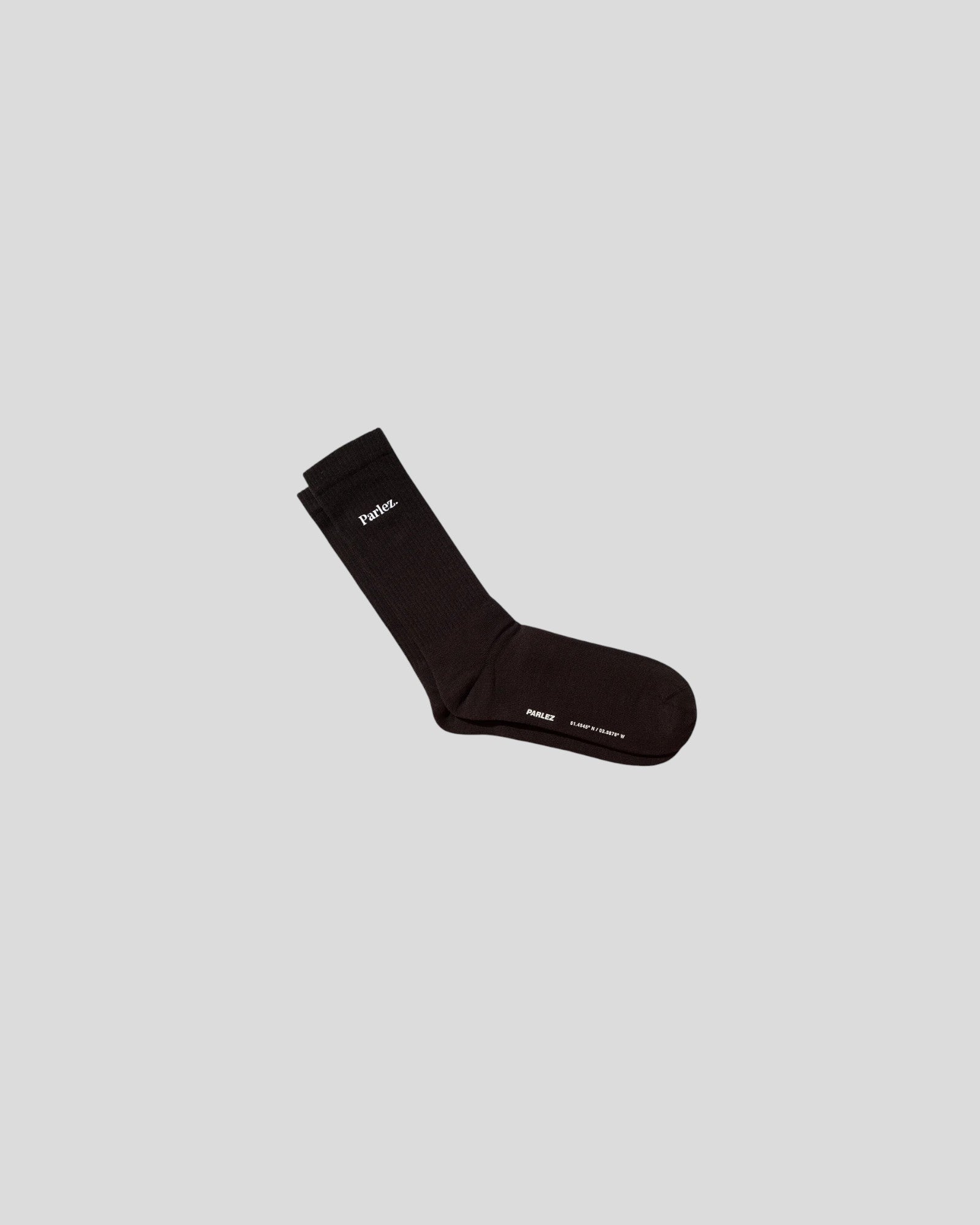 Parlez || Prumo Socks - Black Parlez