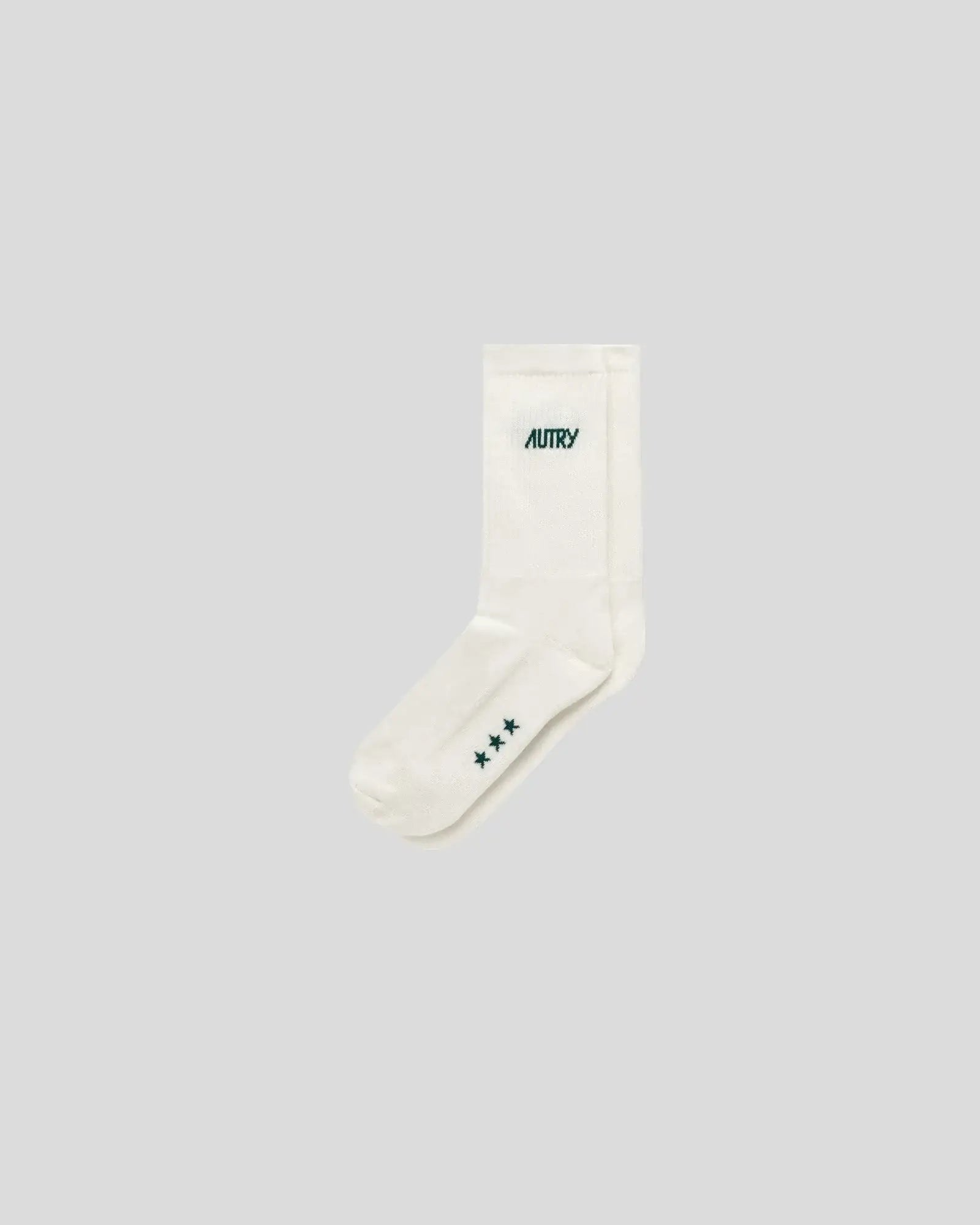 Autry || Socks Main Unisex - Stars Cream/ Green Autry