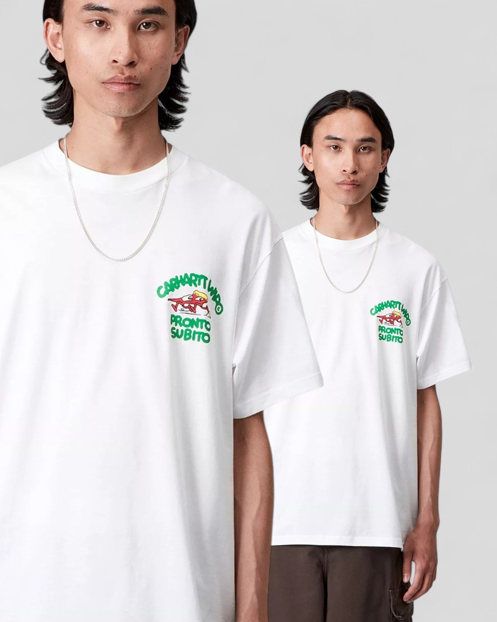 Carhartt || S/S Pronto T-Shirt - White - M' Carhartt