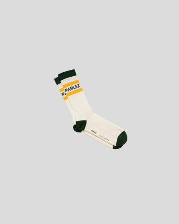 Parlez || Strive Sock - White/ Kelp Green Parlez