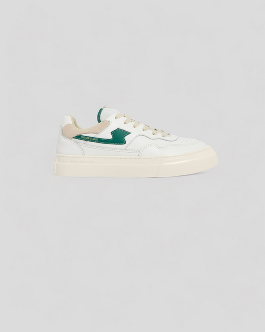 Stepney Workers Club || Pearl Strike Leather - White Green Stepney Workers Club