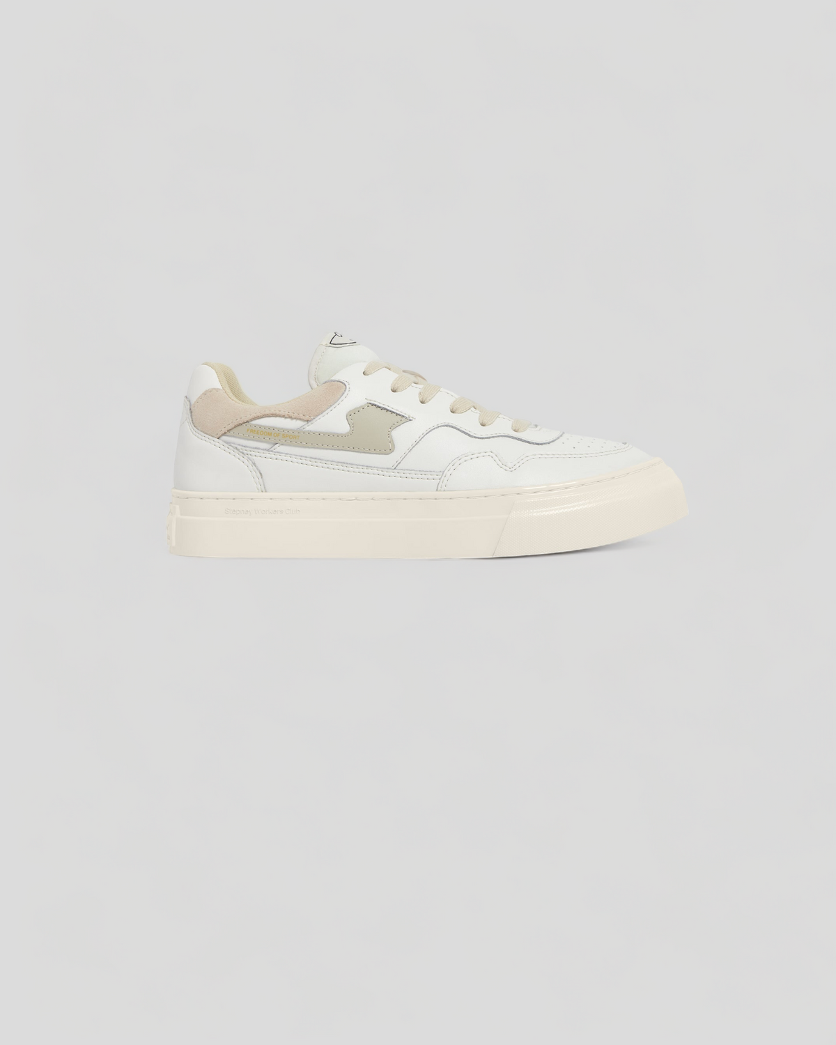 Stepney Workers Club || Pearl Strike Leather - White/ Putty Stepney Workers Club