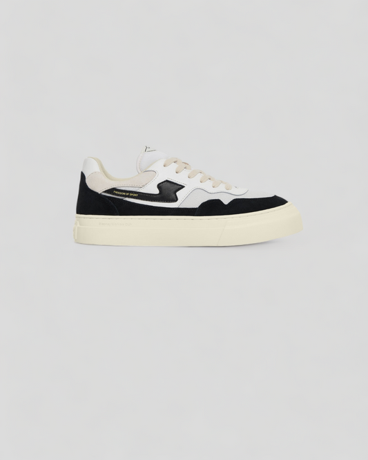 Stepney Workers Club || Pearl S-Strike - Suede Mix - Black/ White Stepney Workers Club