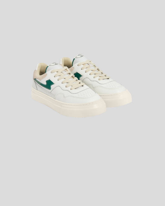 Stepney Workers Club || Pearl Strike Leather - White Green Stepney Workers Club