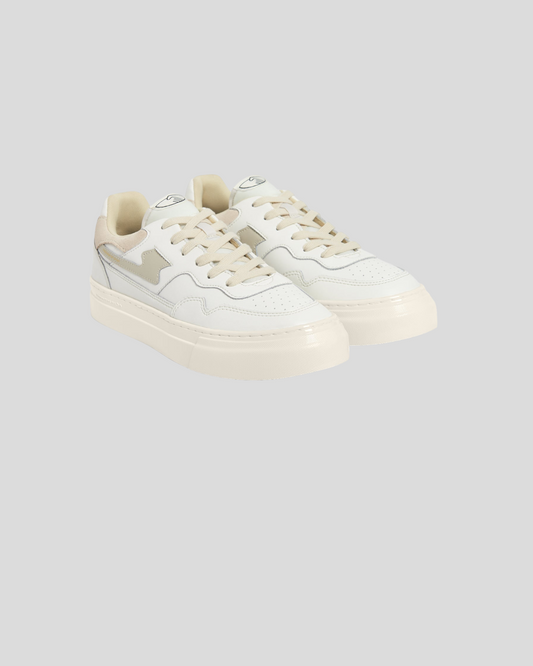 Stepney Workers Club || Pearl Strike Leather - White/ Putty Stepney Workers Club