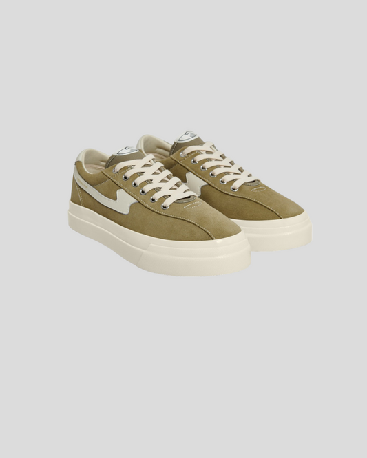 Stepney Workers Club || Dellow S - Strike Suede - Moss/ White