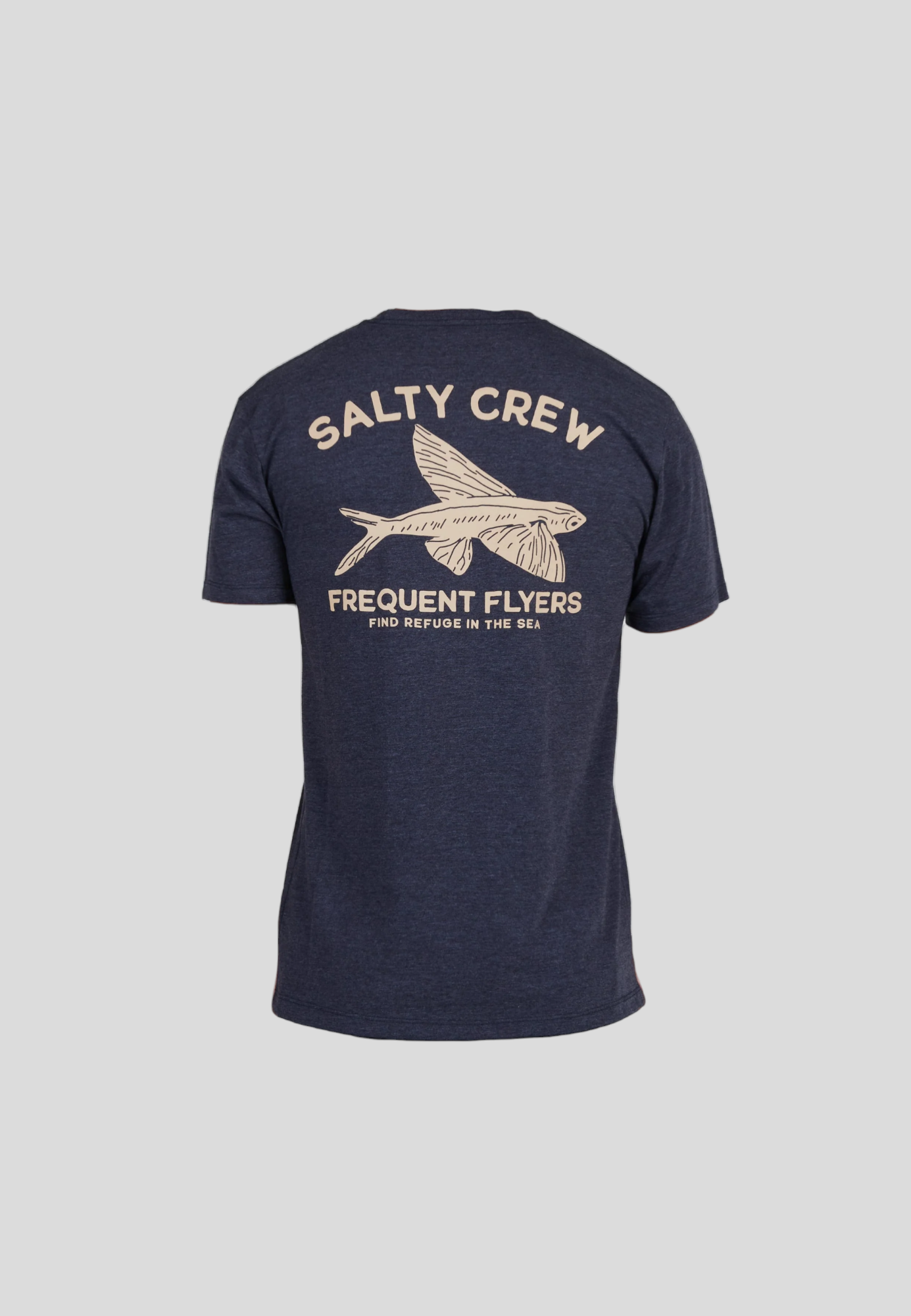 SALTY CREW || Frequent Flyer Premium S/S Tee - Navy Heather