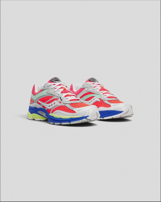 Saucony || Saucony ProGrid Omni 9 ViZi - Red Multi - M’ Saucony