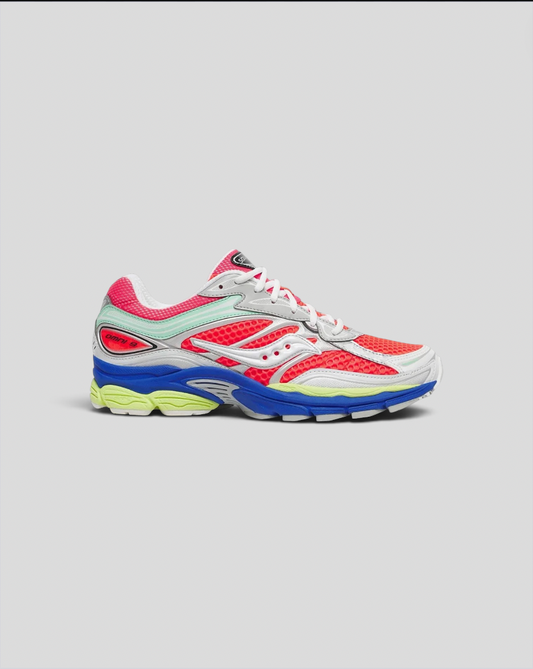 Saucony || Saucony ProGrid Omni 9 ViZi - Red Multi - M’ Saucony