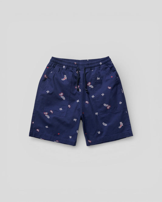 Service Works || Seersucker Chef Shorts - Royal Service Works