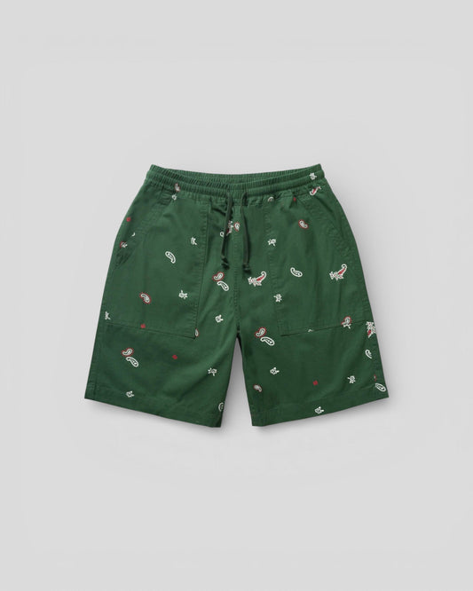 Service Works || Seersucker Chef Shorts - Forest Service Works