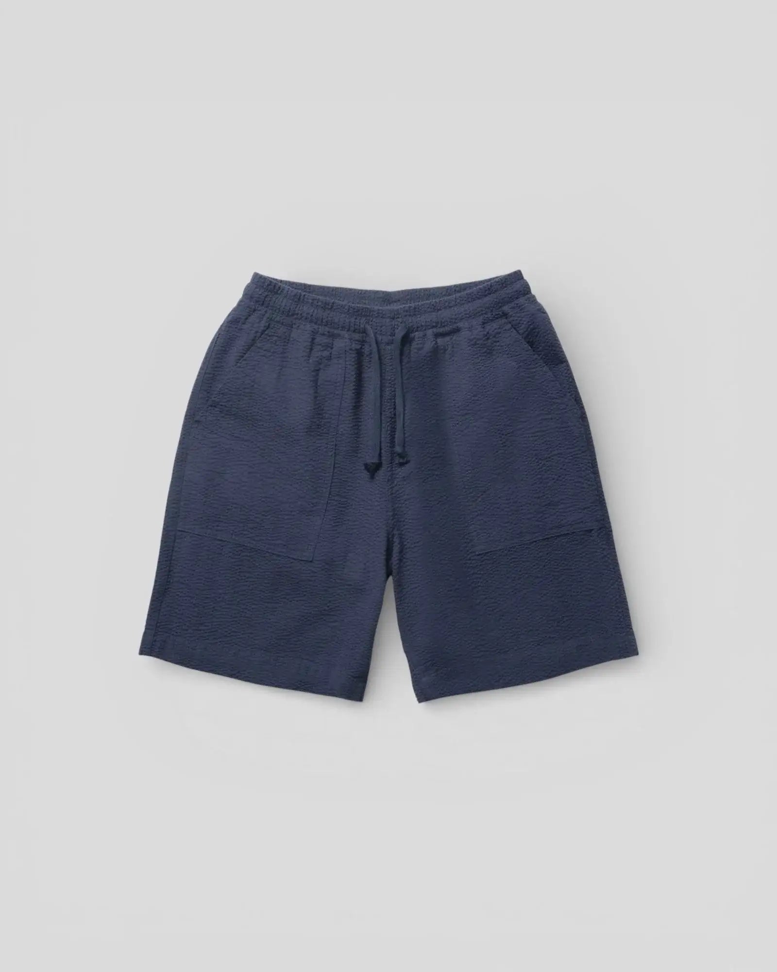 Service Works || Seersucker Chef Shorts - Dark Navy Service Works