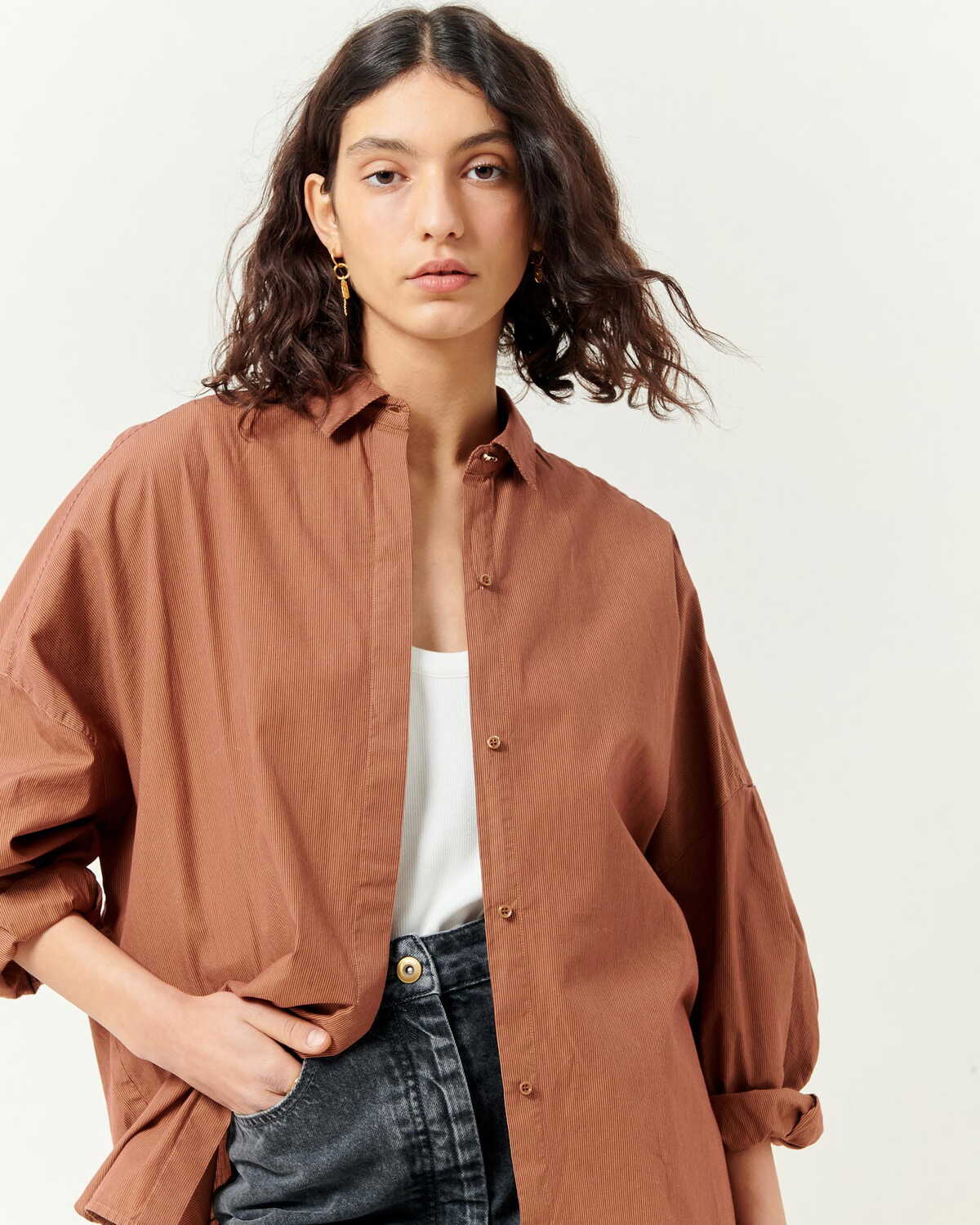 Sessùn || Fuji - Chemise ample - Sienna Blush Sessùn