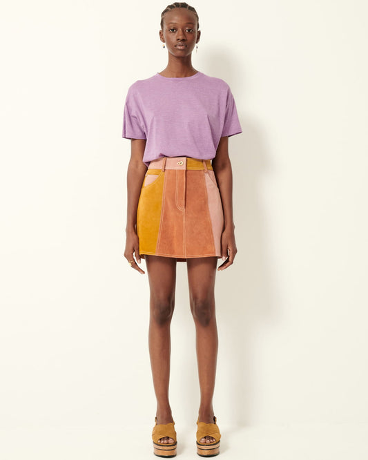 Sessùn || Latika - Jupe Courte en cuir Sessùn