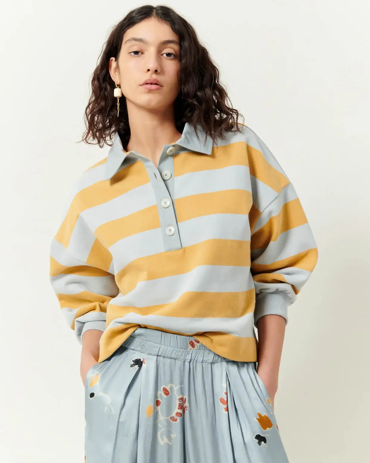 Sessùn || Lino - Polo loose Sessùn