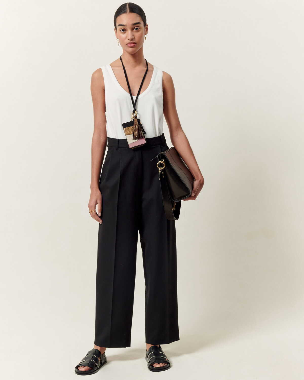 Sessùn || Trevor - Pantalon de costume - Black Sessùn