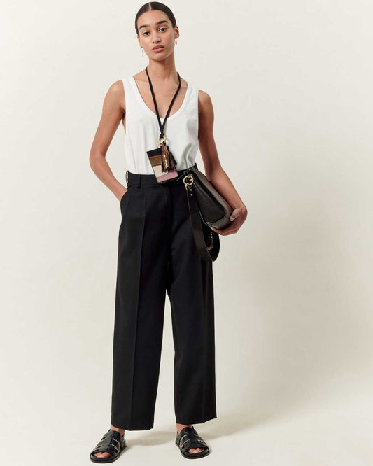 Sessùn || Trevor - Pantalon de costume - Black Sessùn