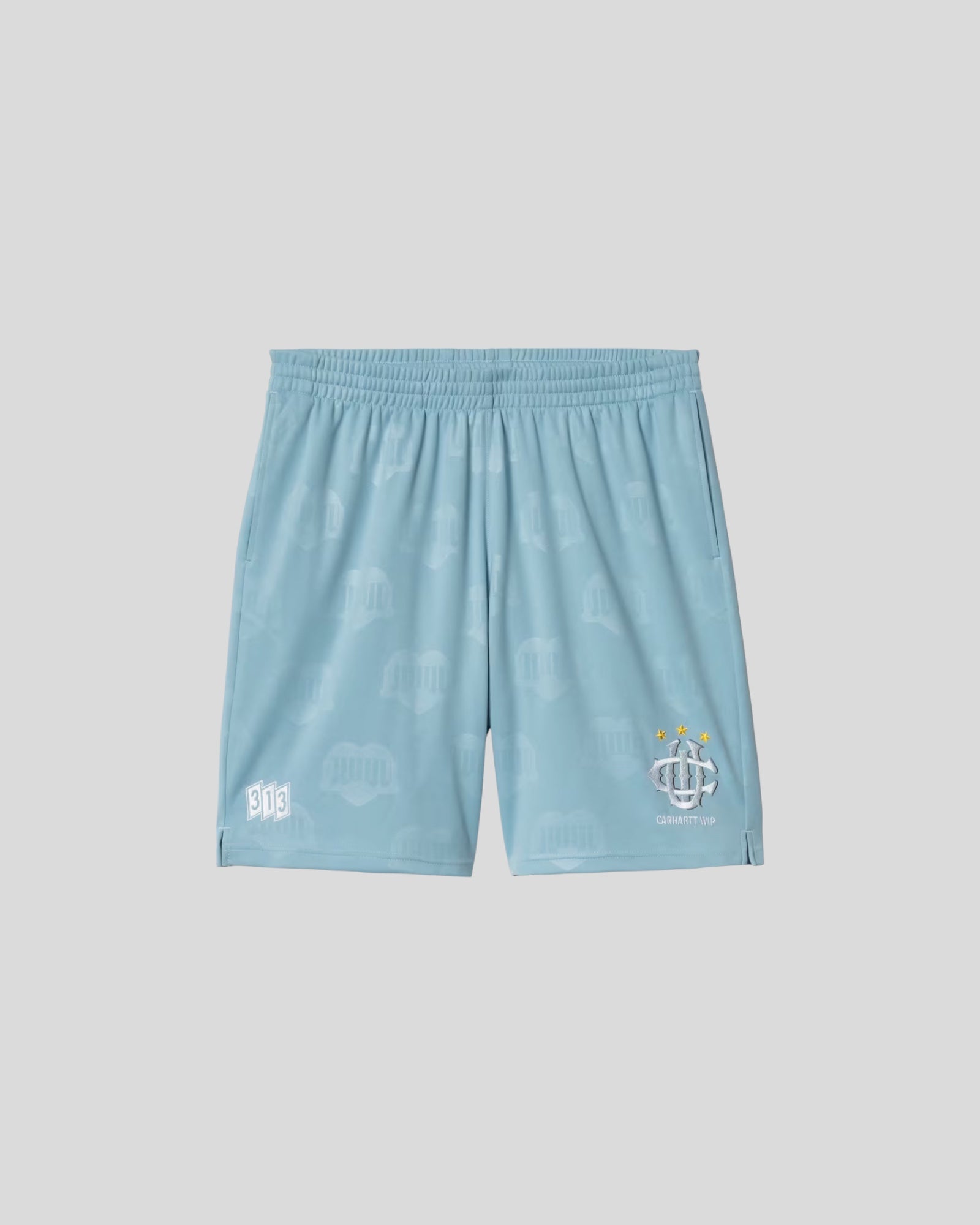 Carhartt || Hartt's Football Short - Heart Train Jacquard / Bluebird Carhartt