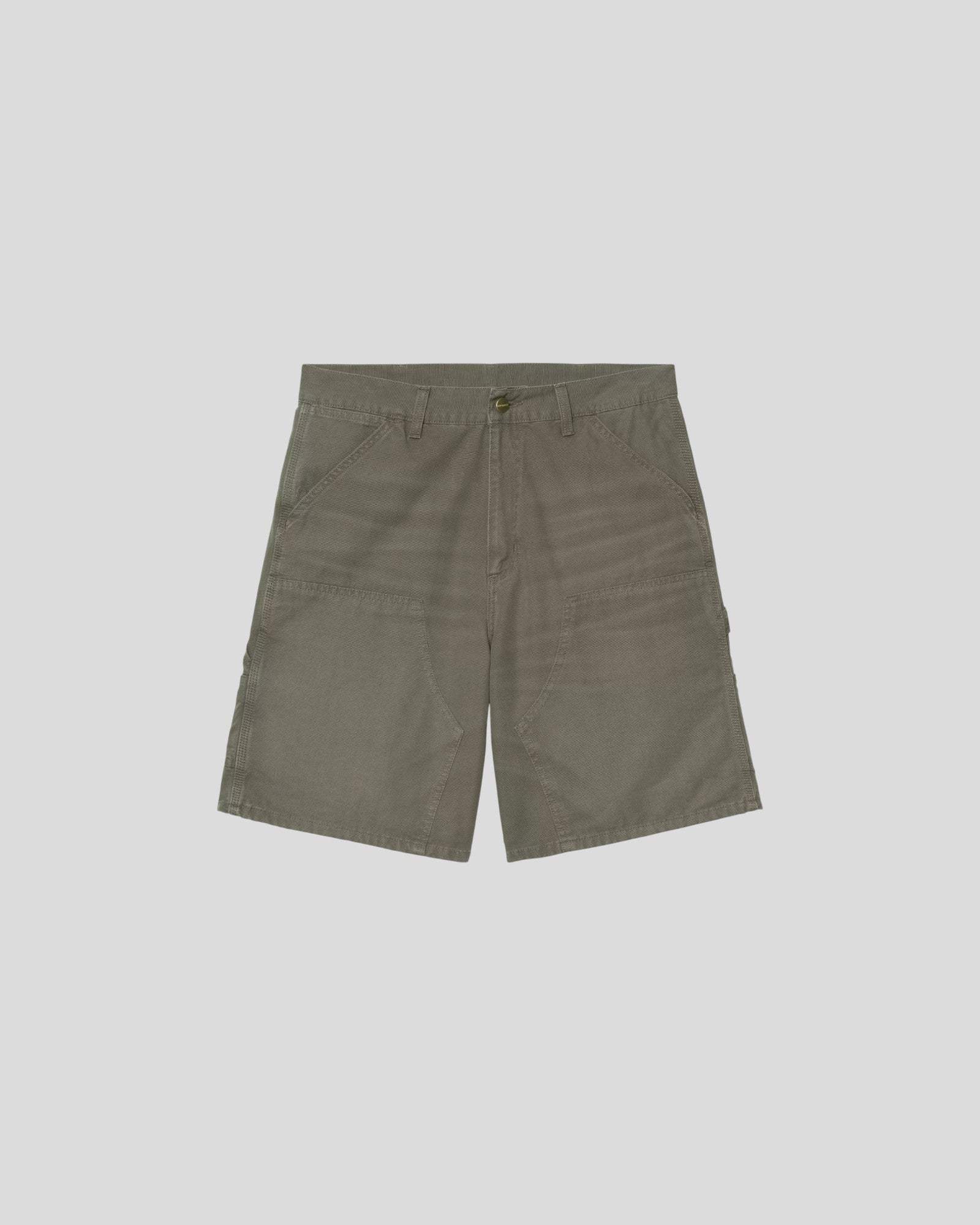Carhartt || Double Knee Short - Leaf Stone Canvas - M’ Carhartt