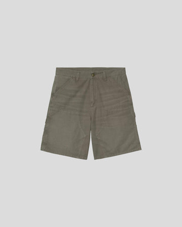 Carhartt || Double Knee Short - Leaf Stone Canvas - M’ Carhartt