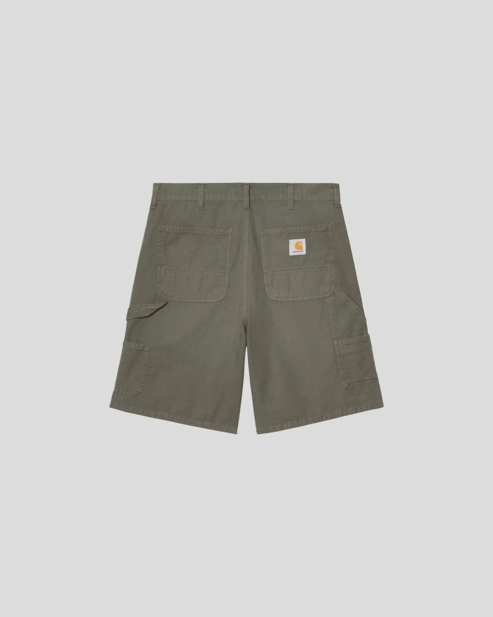 Carhartt || Double Knee Short - Leaf Stone Canvas - M’ Carhartt