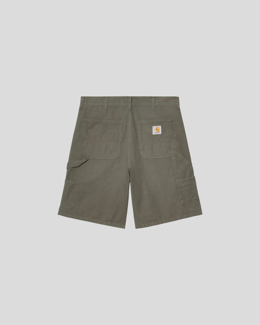 Carhartt || Double Knee Short - Leaf Stone Canvas - M’ Carhartt