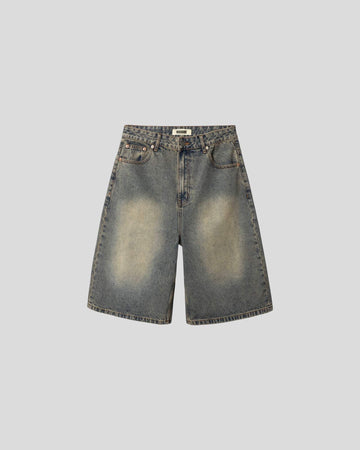 Woodbird || WByuto Twisted Shorts - Blue Vintage - M' Woodbird