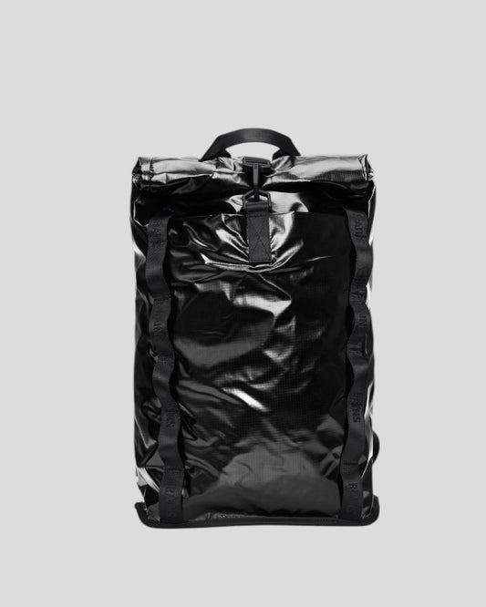 Rains || Sibu Rolltop Rucksack- Black Rains