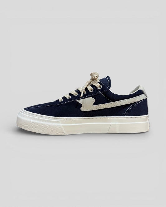Stepney Workers Club || Dellow S -Strike Suede - Navy Stepney Workers Club