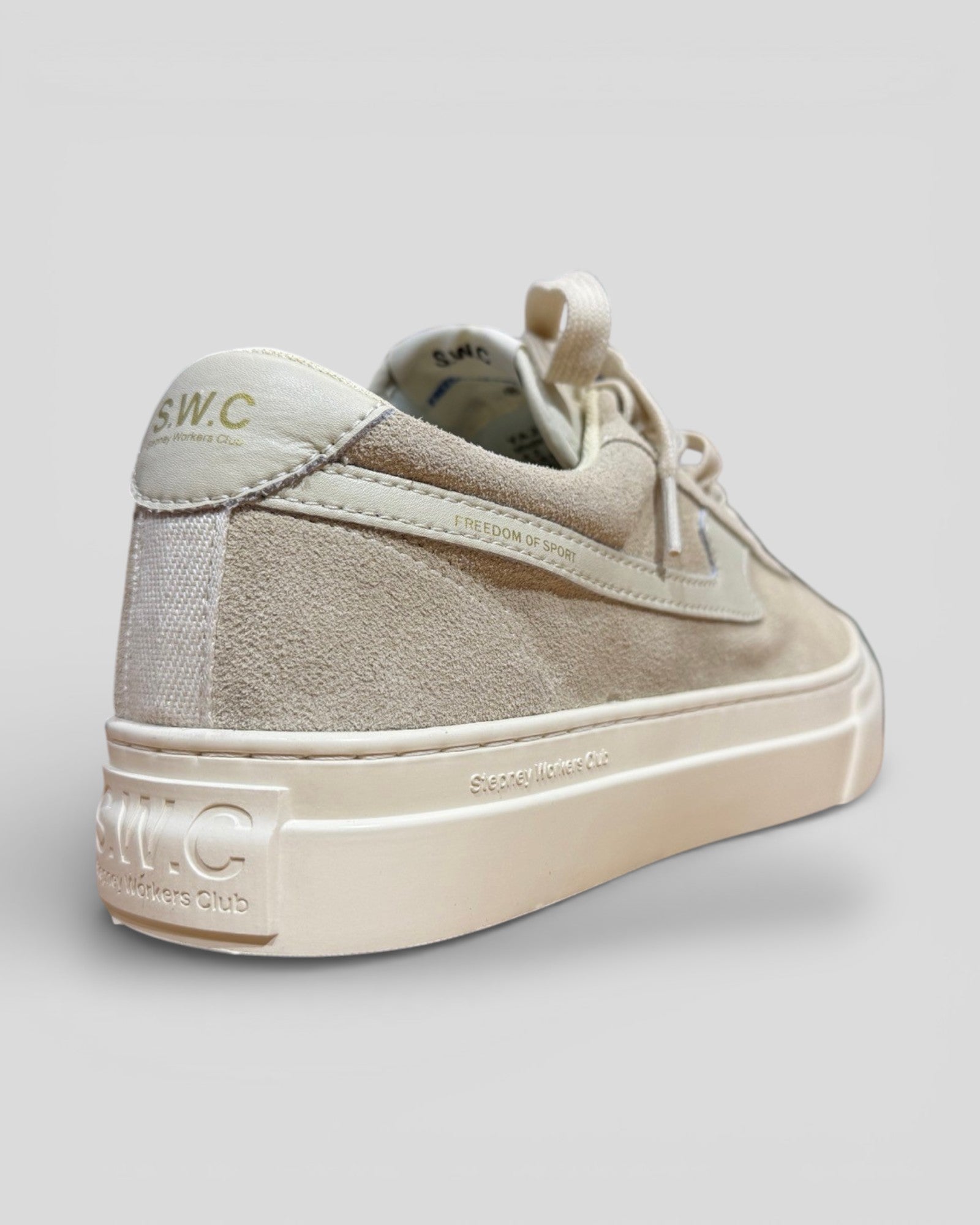Stepney Workers Club || Dellow S-Strike Suede - Beige - M' Stepney Workers Club