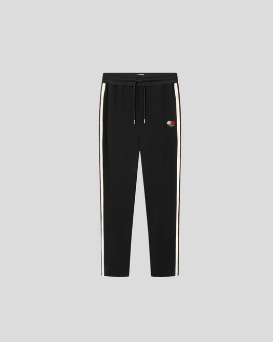 Les Deux || Sterling Track Pants 2.0 - Black/ Ivory Les Deux