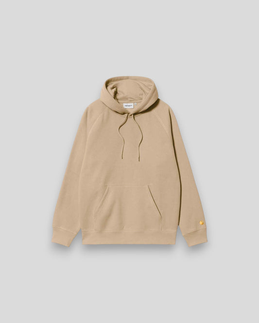 Carhartt || Hooded Chase Sweat  - Sable / Gold Carhartt