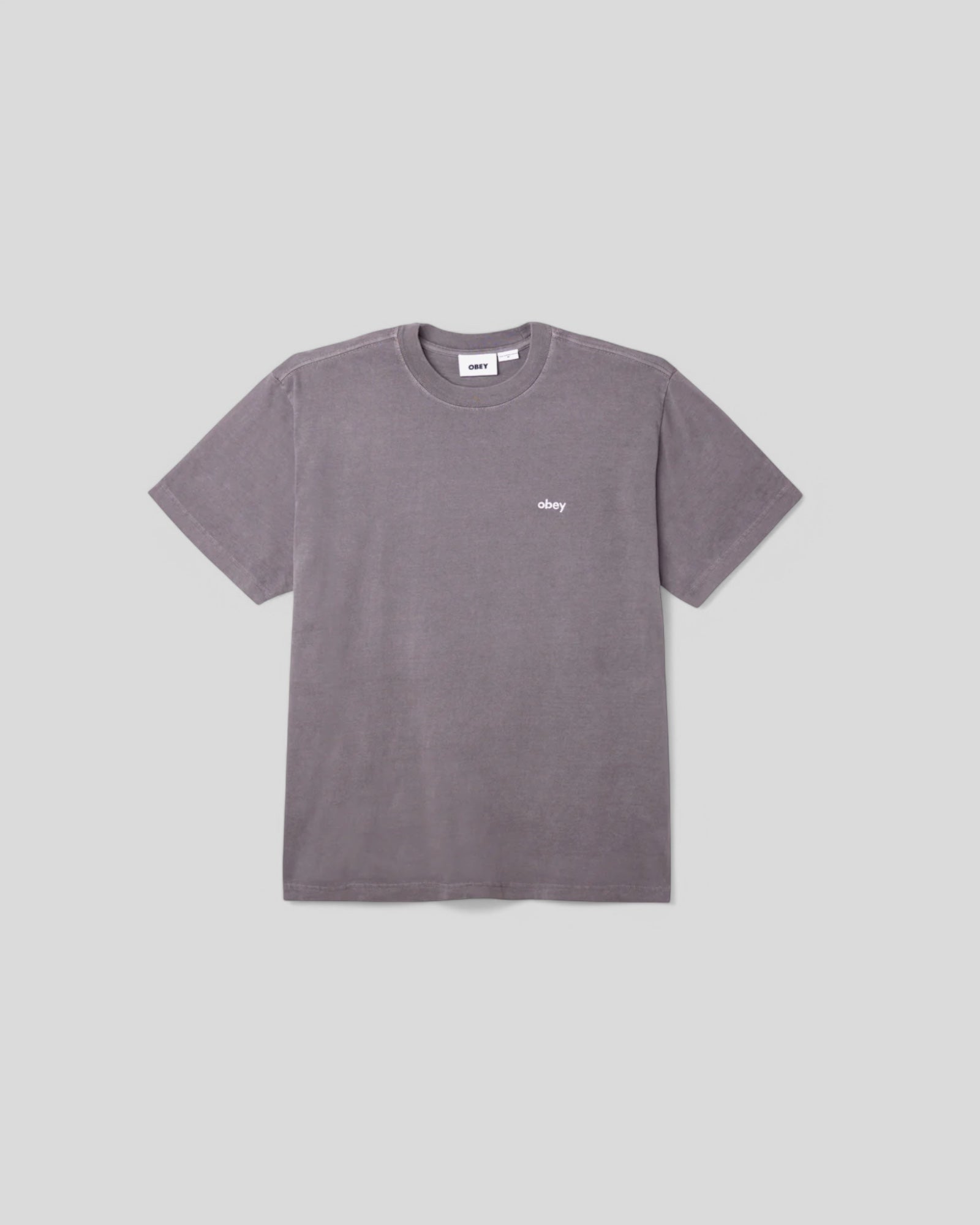 Obey || Lowercase Pigment Tee SS Pigment - Digital Black - M" Obey