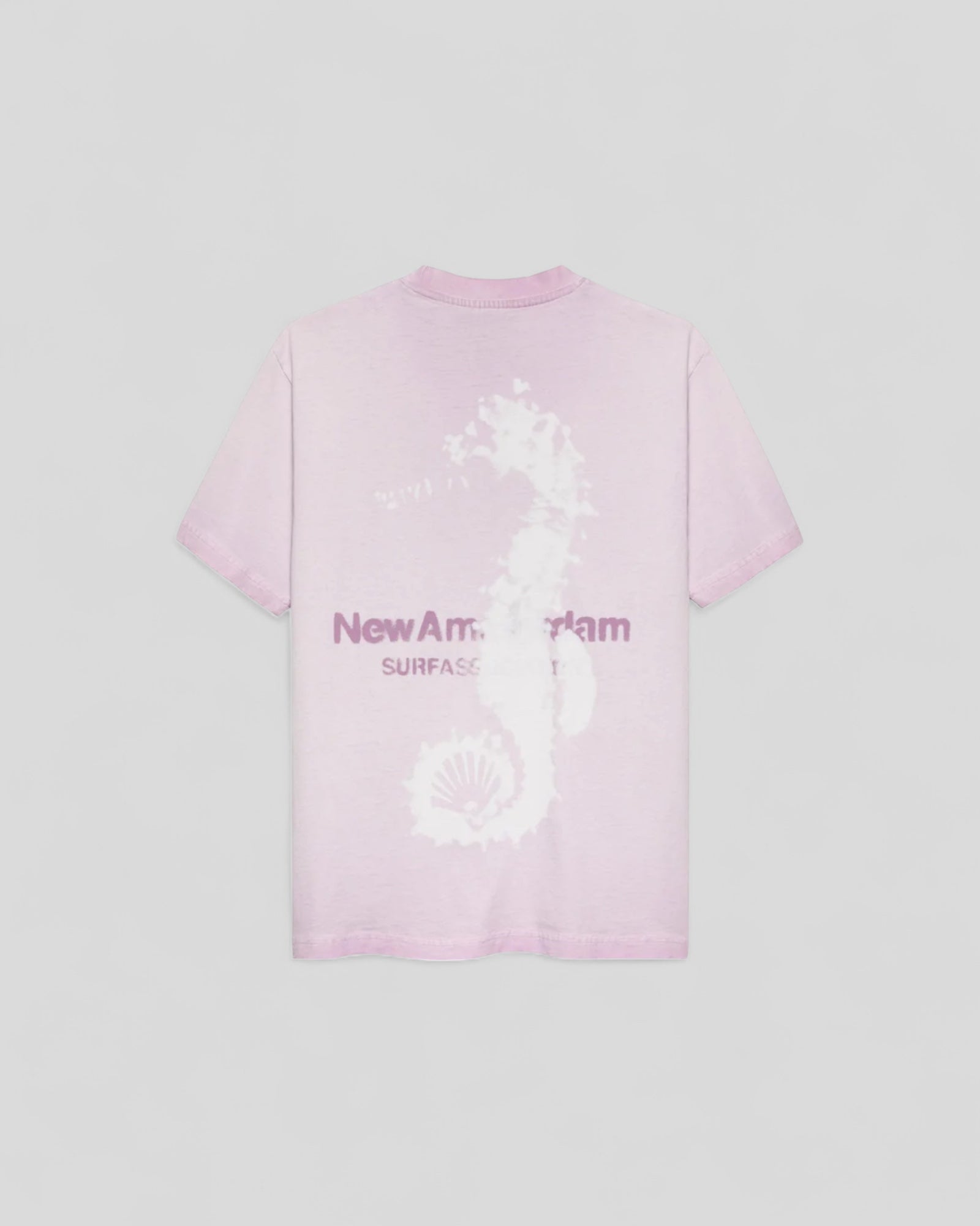 New Amsterdam || Seahorse Tee - Light Purple - M’ New Amsterdam Surf Association