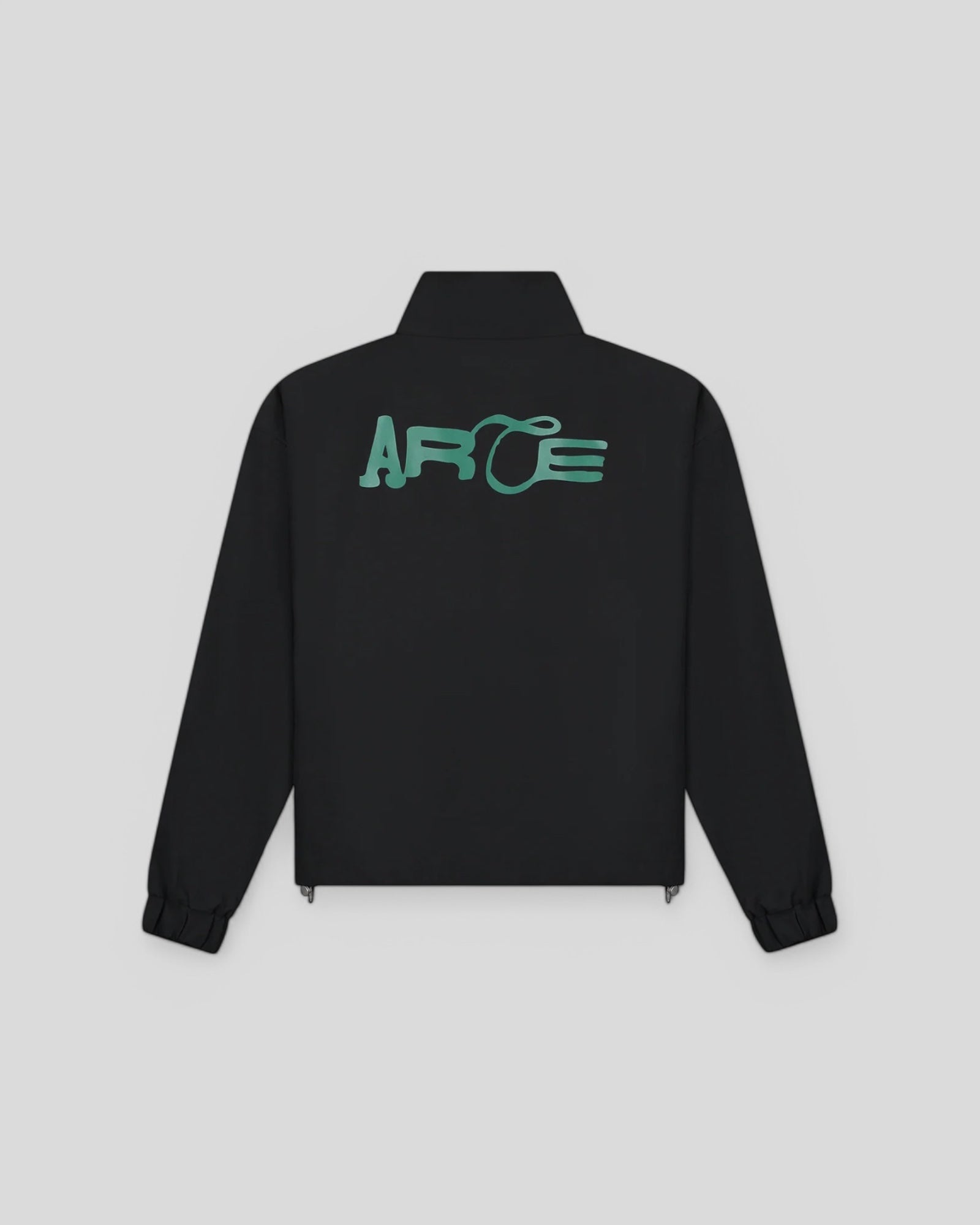 Arte || Logo Polyester Jacket - Black/Green - M" Arte