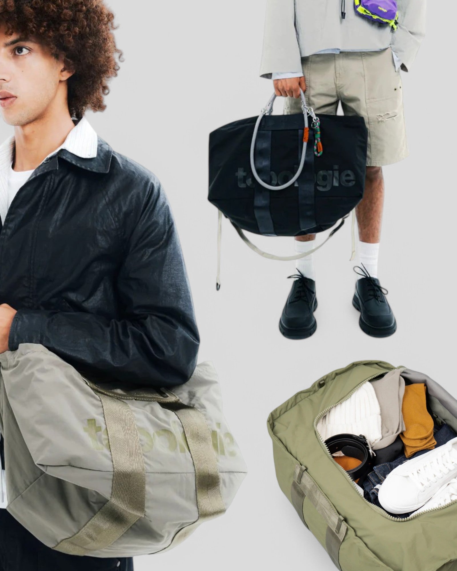 Topologie || Wares Bags Summit Duffle Large - Black - M' Topologie