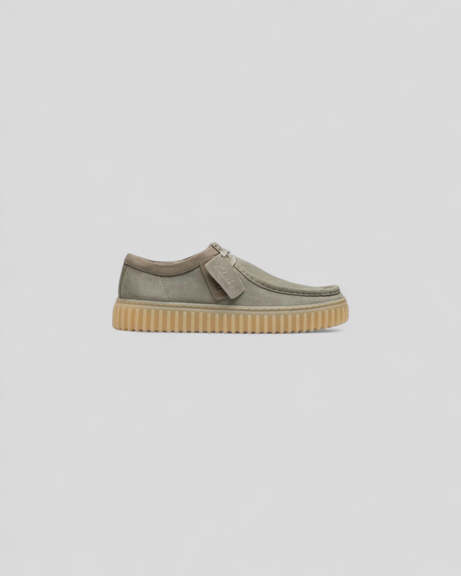 Clarks || Torhill Lo - Sage Suede - M' Clarks