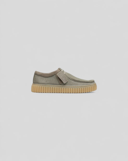 Clarks || Torhill Lo - Sage Suede - M' Clarks