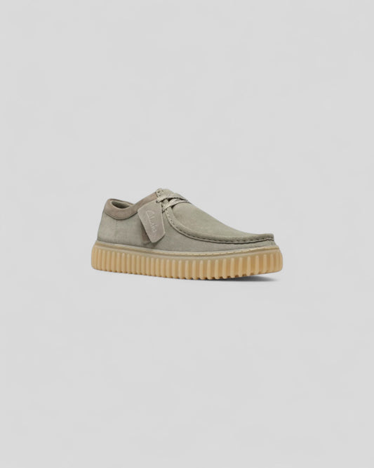 Clarks || Torhill Lo - Sage Suede - M' Clarks