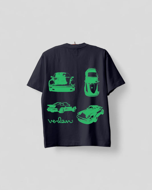 Verlan || Turbo T-Shirt - Navy - M" Verlan