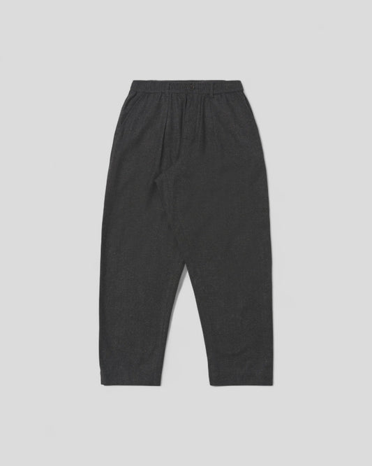 Universal Works || Oxford Pant Salt And Pepper Tweed - Black Universal Works