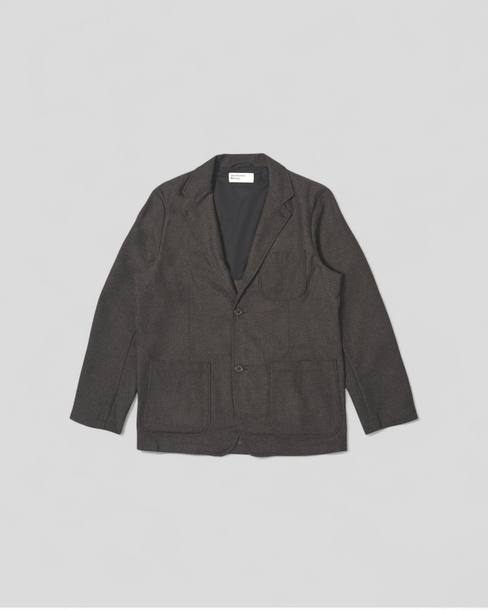 Universal Works || Two Button Jacket - Brown Universal Works