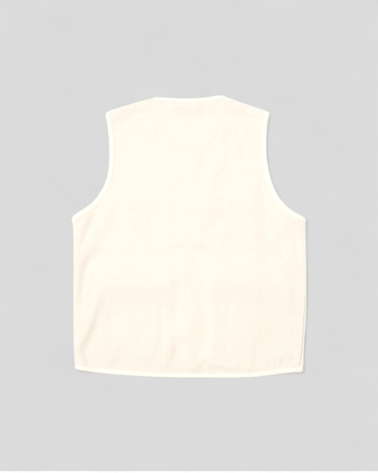 Universal Works || 4 Pocket Gilet - Ecru Universal Works